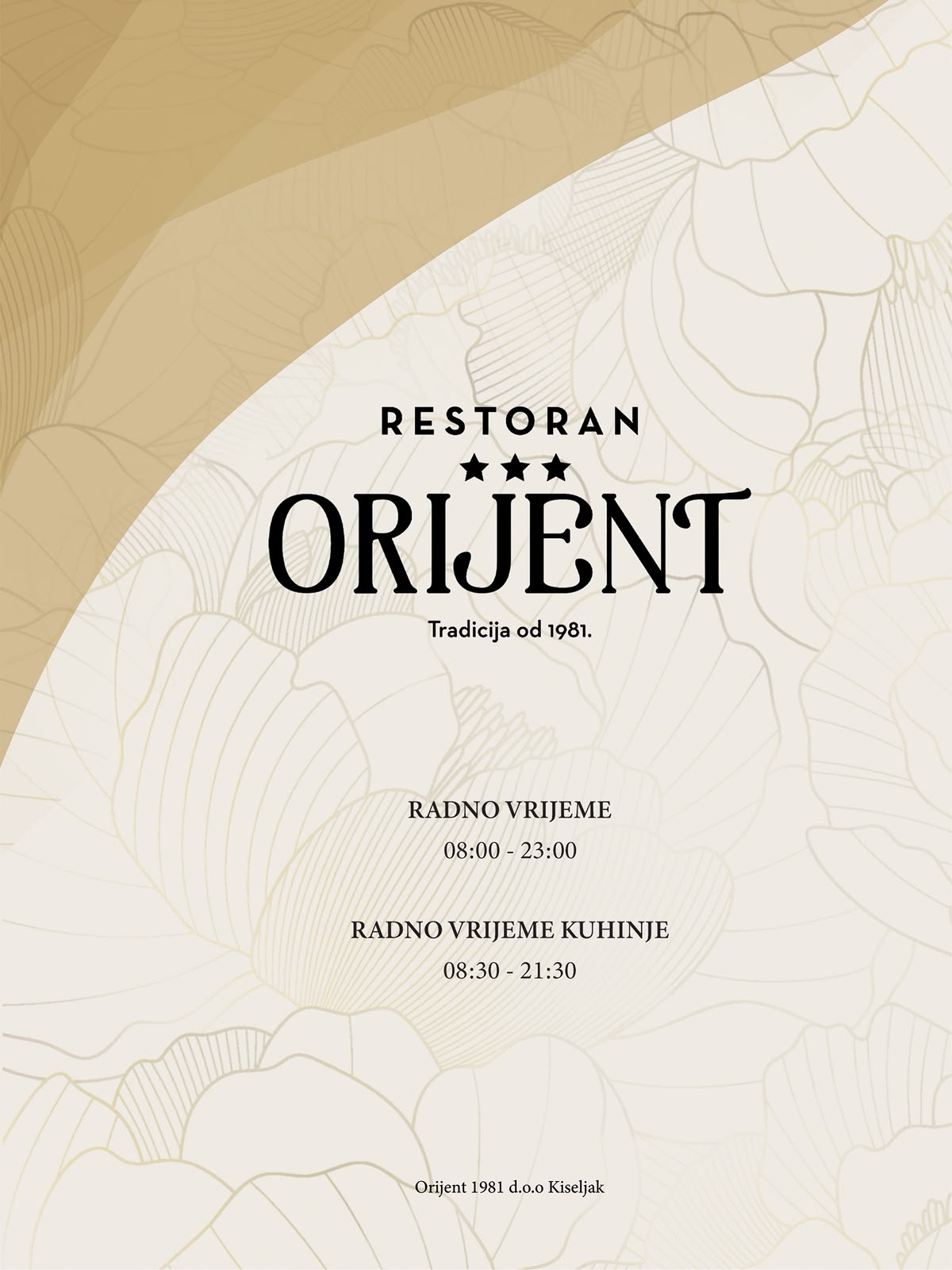 Restoran Orijent Meni - Specijaliteti sa roštilja i pečenje pod sačem